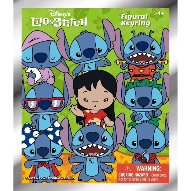 Disney Stitch Series 1 blind bag 3D foam bag clip collectible