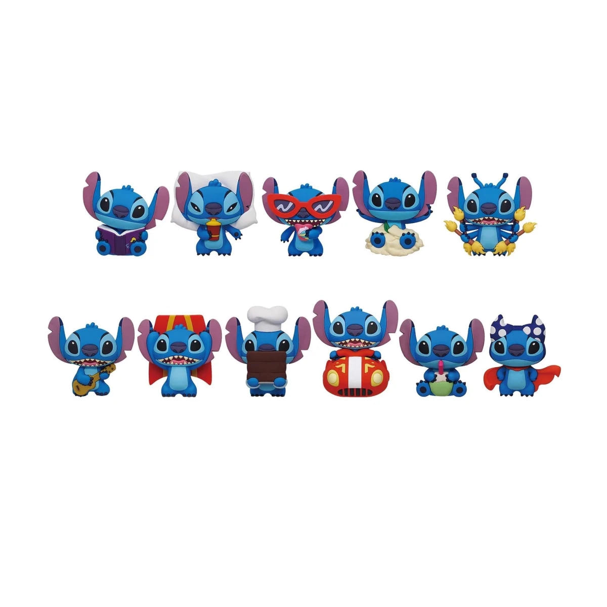 Disney's Stitch Series 7 Bag Clips - Loaded Dice