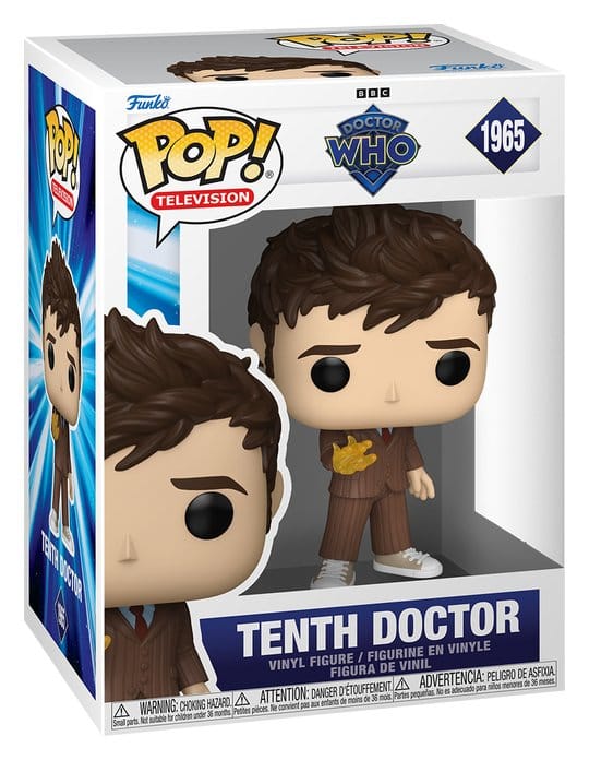 Funko Pop! Television Tenth Doctor no. 1965 in Doctor Who window box packaging