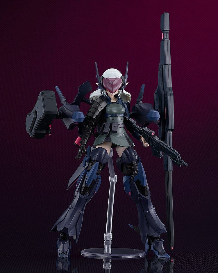 Plamatea Armored Soldier of Unknown Affiliation in full armour on its stand, front view