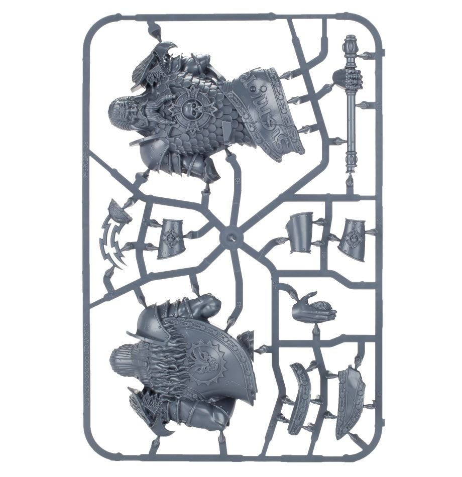 Dominion of Sigmar Timeworn Ruins unpainted plastic sprue, frame 4 of 4