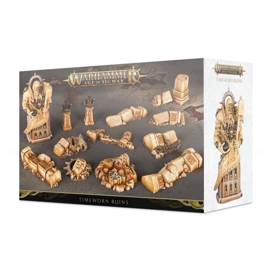 Games Workshop Age of Sigmar Dominion of Sigmar Timeworn Ruins terrain box front