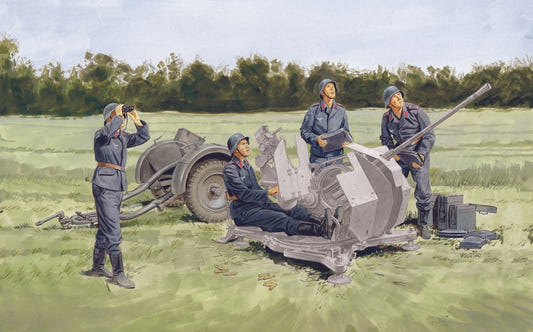 Dragon 1:35 2cm FlaK Crew with Sd.Ah.51 - D6368
