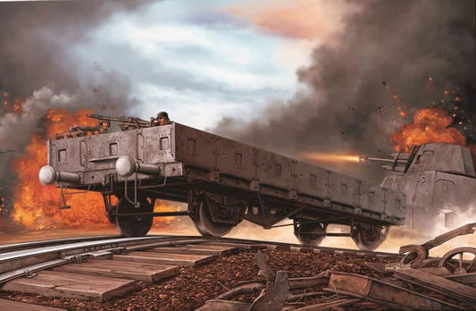 Dragon 1:35 German Railway Flatbed - D6085