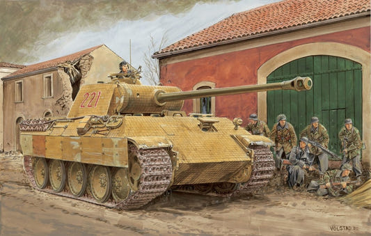 Dragon 1:35 Sd.Kfz.171 Panther A Early Production (Italy 1943/44) (Premium Edition) - D6920
