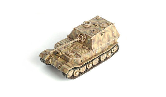 Dragon 1:72 Armor Pro Sd.Kfz.184 Elefant kit, built and painted model, front three-quarter view