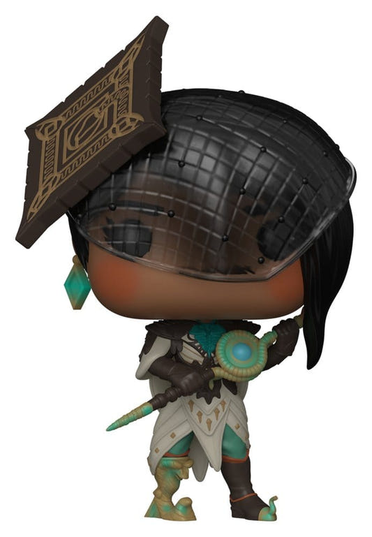 Dragon Age: The Veilguard Funko POP! Games Neve Gallus vinyl figure in a wide-brimmed hat