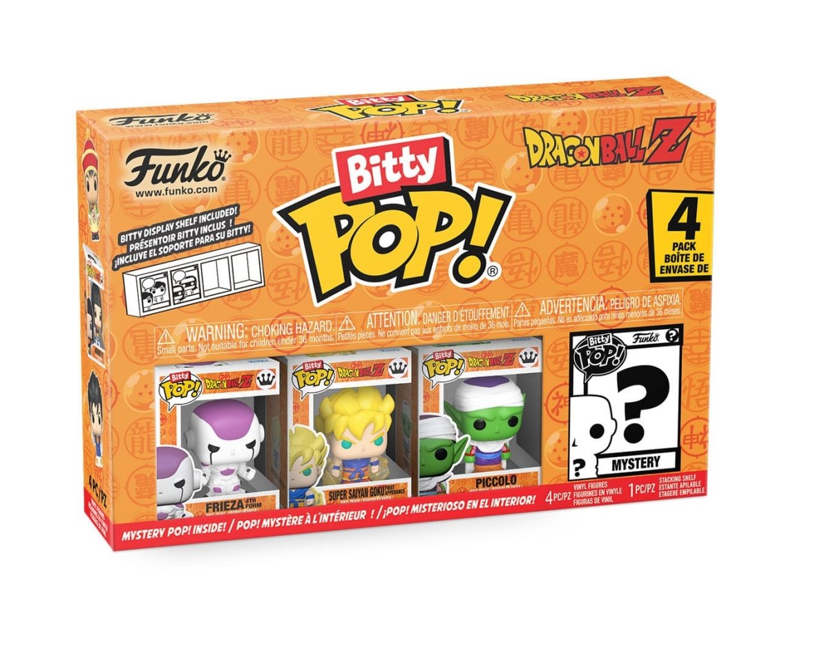 Dragon Ball Bitty POP! 4-Pack Series 4 2,5cm - Limited Chase Edition - Loaded Dice