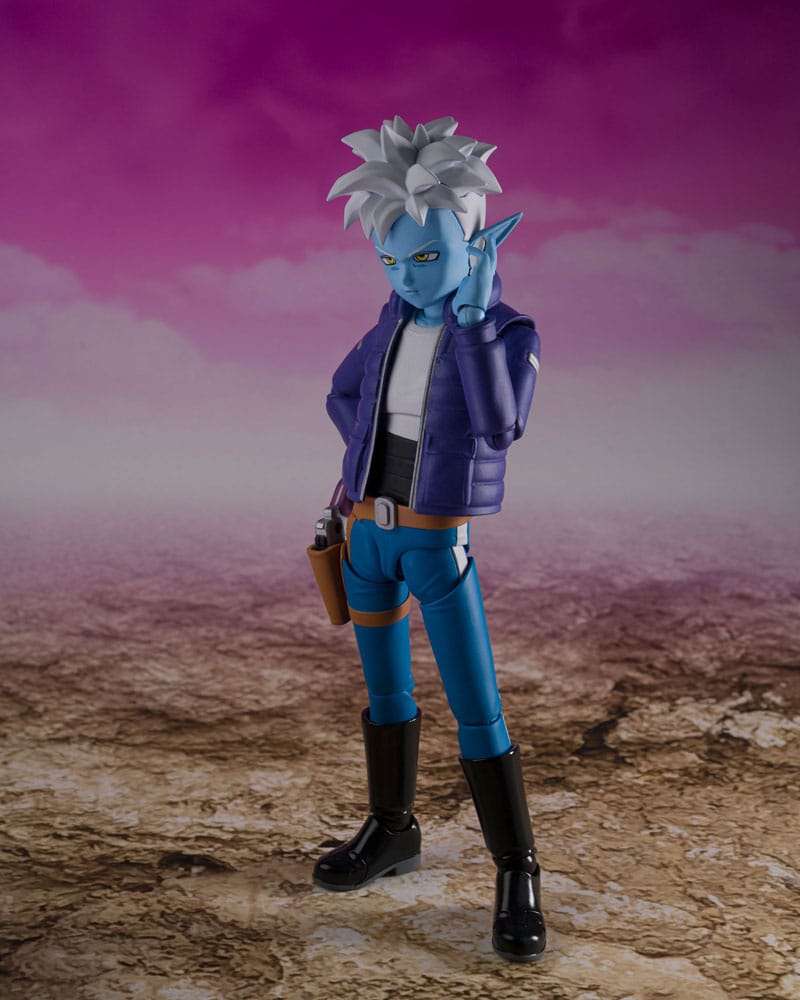Dragon Ball Daima S.H.Figuarts Glorio figure, hand raised to face