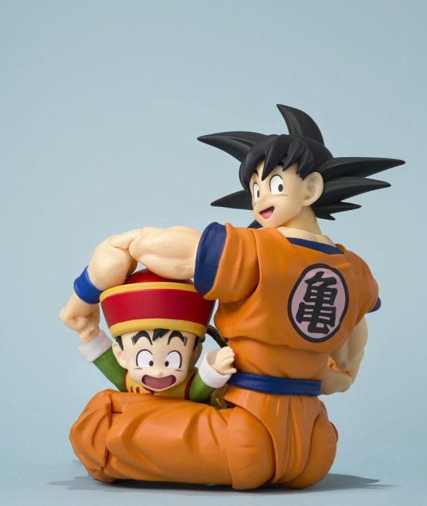 Dragon Ball S.H.Figuarts Action Figure Son Goku & Son Gohan Kid & Kintoun 14 cm & 6 cm - Loaded Dice
