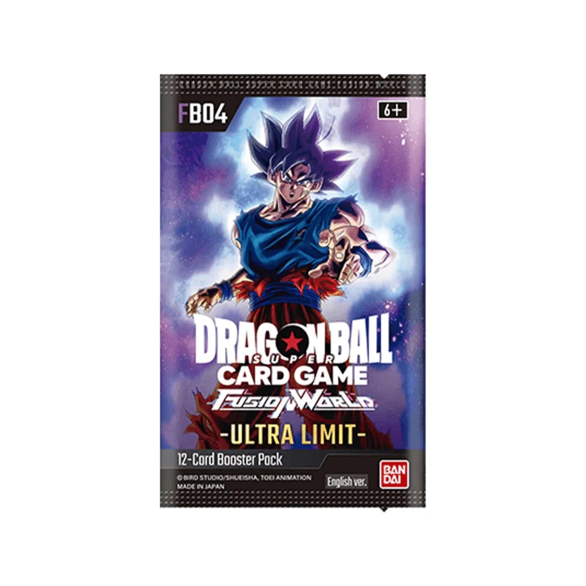 Dragon Ball Super CG: Booster Pack - Fusion World 04 (FB04) booster pack