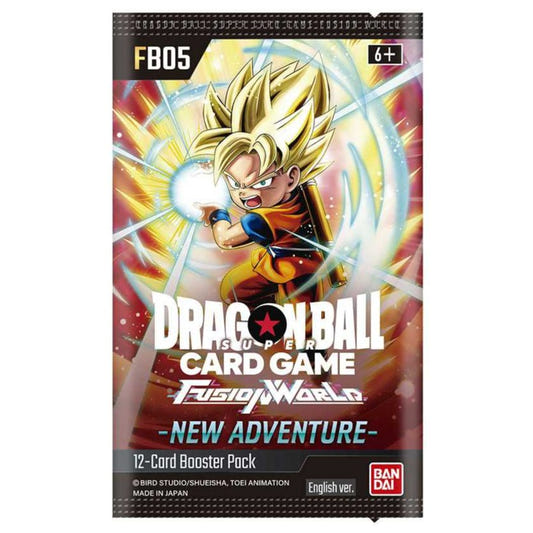 Dragon Ball Super CG: Booster Pack - Fusion World 05 (FB05) booster pack