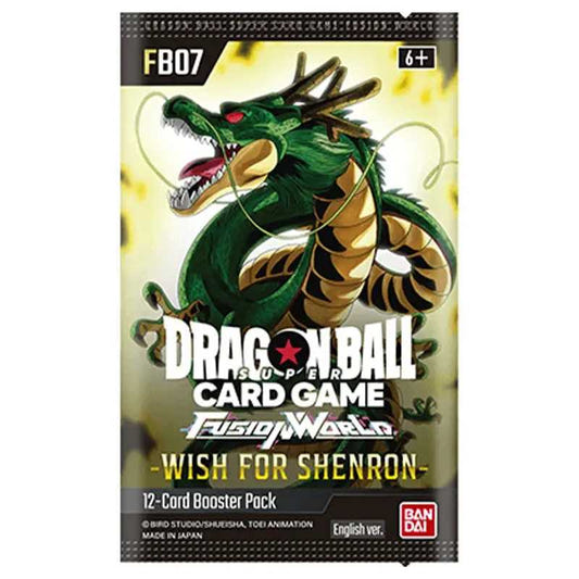 Dragon Ball Super CG: Booster Pack - Fusion World 07 (FB07) booster pack