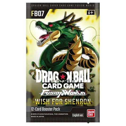 Dragon Ball Super CG: Booster Pack - Fusion World 07 (FB07) booster pack