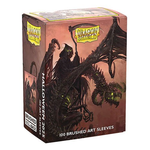 Dragon Shield - Brushed Art Standard Size Sleeves 100pk - Halloween 2025 - Loaded Dice
