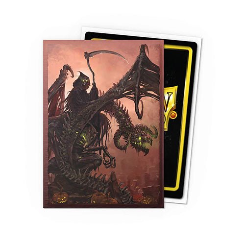 Dragon Shield - Brushed Art Standard Size Sleeves 100pk - Halloween 2025 - Loaded Dice