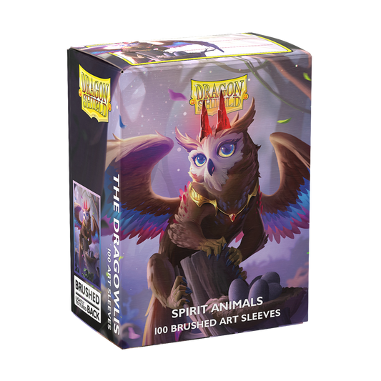 Dragon Shield Brushed Art Sleeves 100pk The Dragowlis