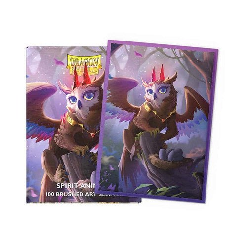 Dragon Shield - Brushed Art Standard Size Sleeves 100pk - The Dragowlis - Loaded Dice