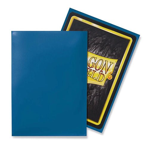 Dragon Shield - Classic Standard Size Sleeves 100pk - Blue - Loaded Dice