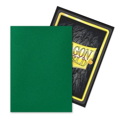 Dragon Shield - Matte Dual Standard Size Sleeves 100pk - Might Green - Loaded Dice