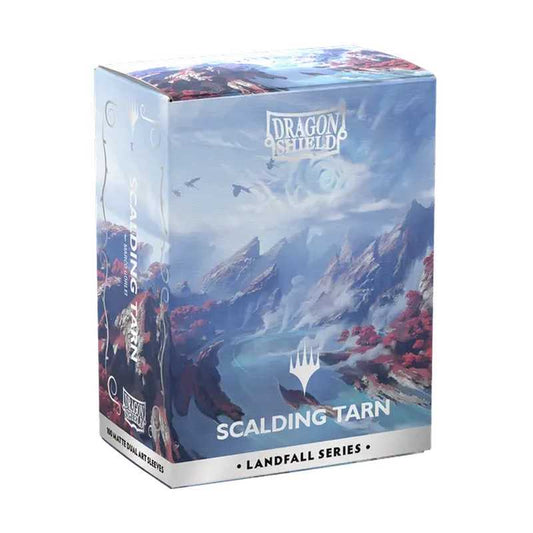 Dragon Shield Magic: The Gathering Matte Dual Art Sleeves: Landfall Series - Scalding Tarn (100ct.) card sleeves
