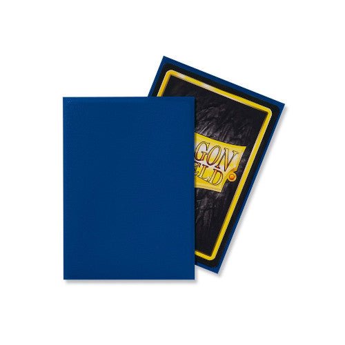 Dragon Shield - Matte Standard Size Sleeves 100pk - Blue - Loaded Dice
