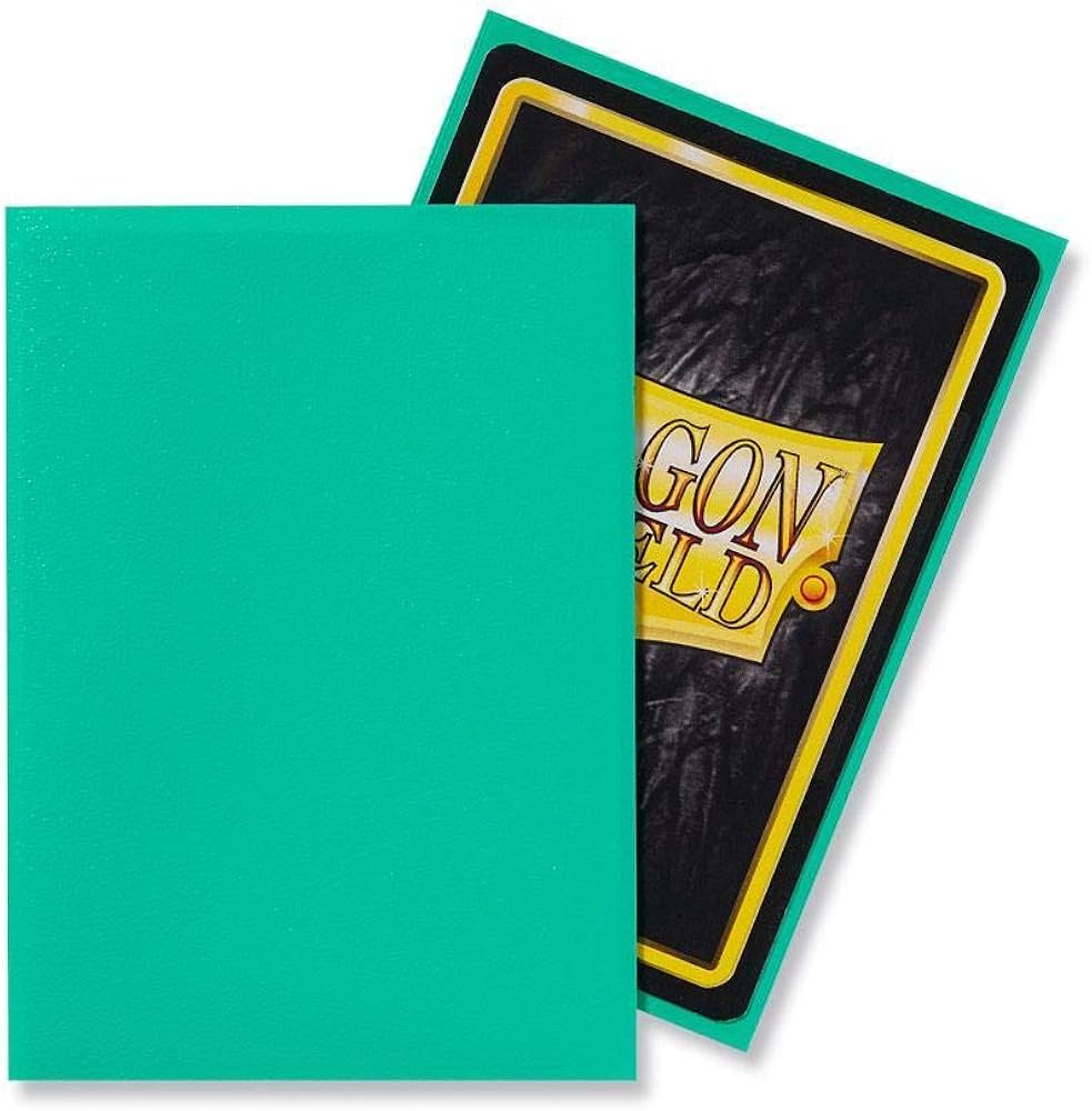 Dragon Shield - Matte Standard Size Sleeves 100pk - Mint - Loaded Dice