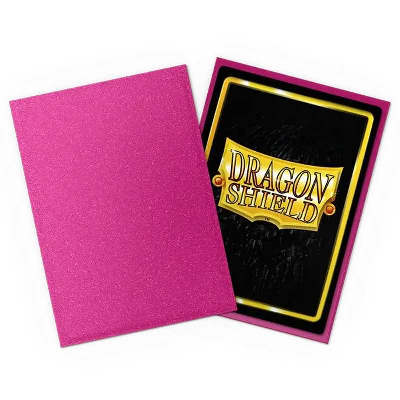 Dragon Shield Matte Standard Sleeves - Sparkles Pink Sapphire (100 ct.) - Loaded Dice