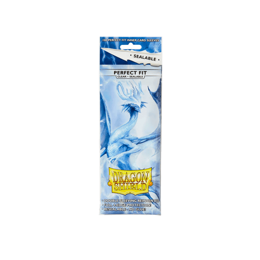 Dragon Shield - Standard Perfect Fit Sealable Sleeves (100) - Clear