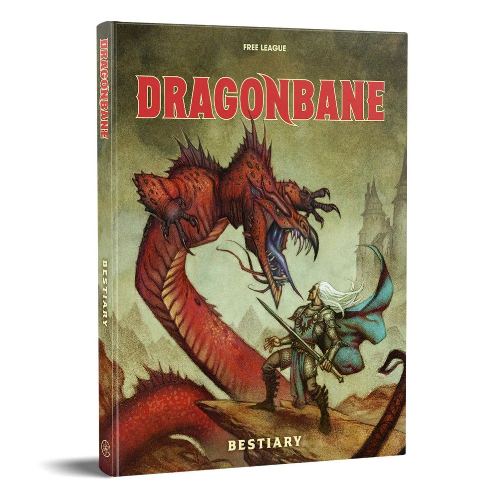 Dragonbane: Bestiary roleplaying game book