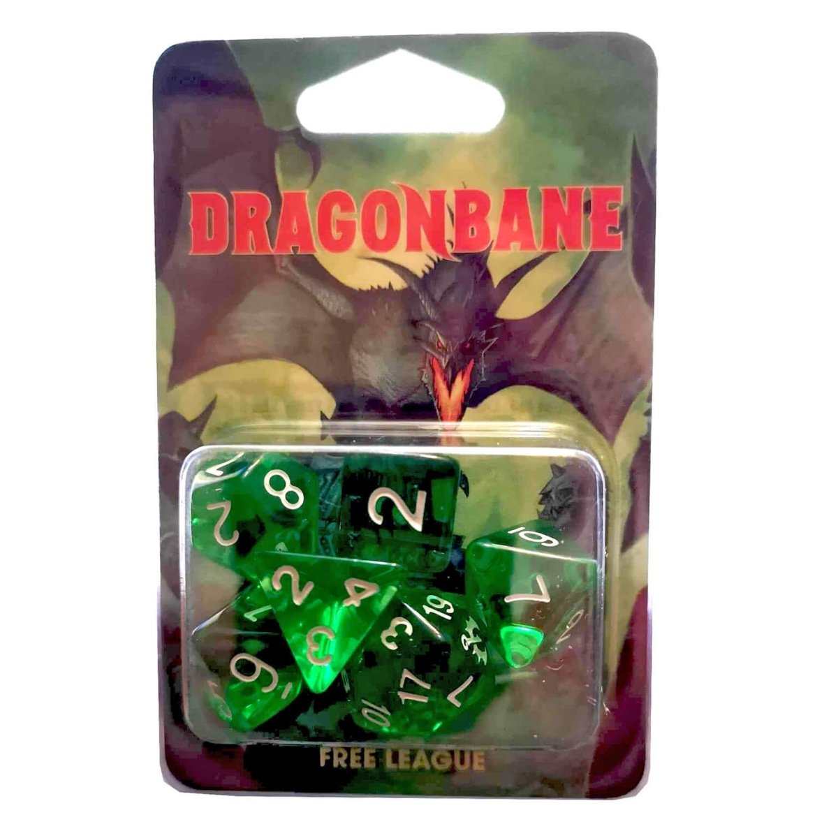 Dragonbane: Dice Set premium D6 gaming dice
