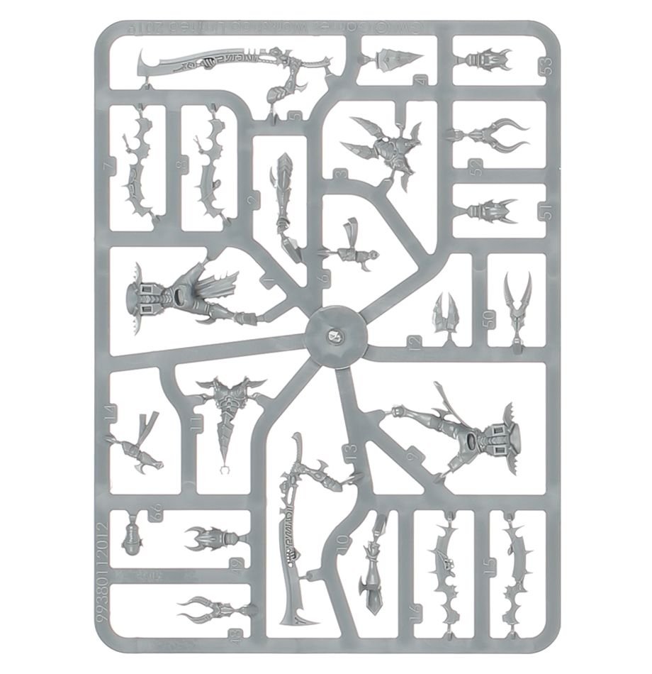 Drukhari: Incubi sprue contents - Loaded Dice