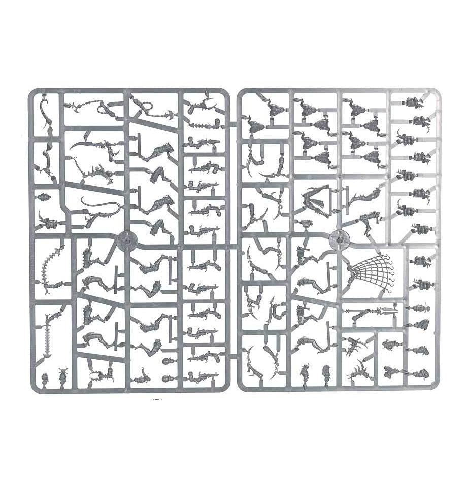Drukhari: Wyches sprue contents - Loaded Dice