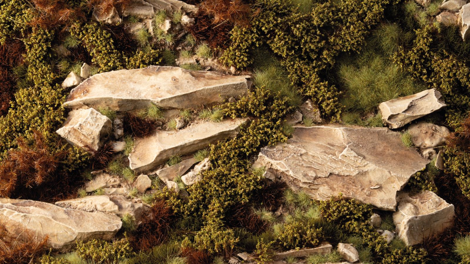 Gamers Grass - Dry Green Shrubs - Loaded Dice