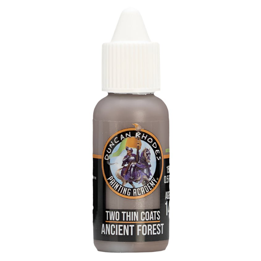 Duncan Rhodes Two Thin Coats Ancient Forest midtone paint dropper bottle