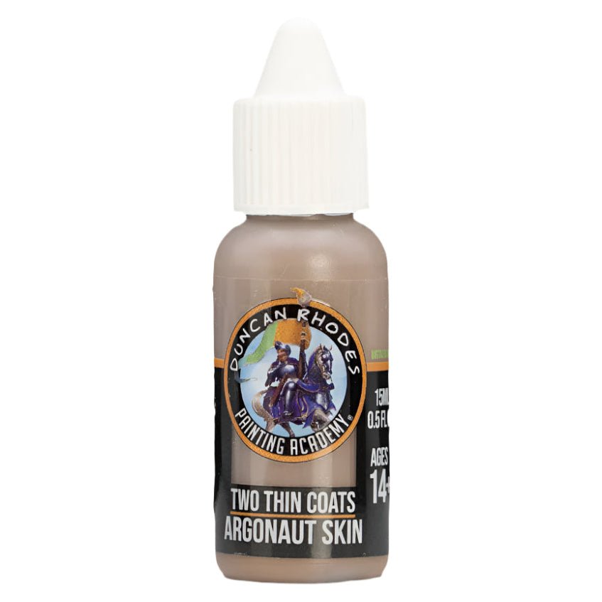 Duncan Rhodes Two Thin Coats Argonaut Skin shadow paint in a dropper bottle