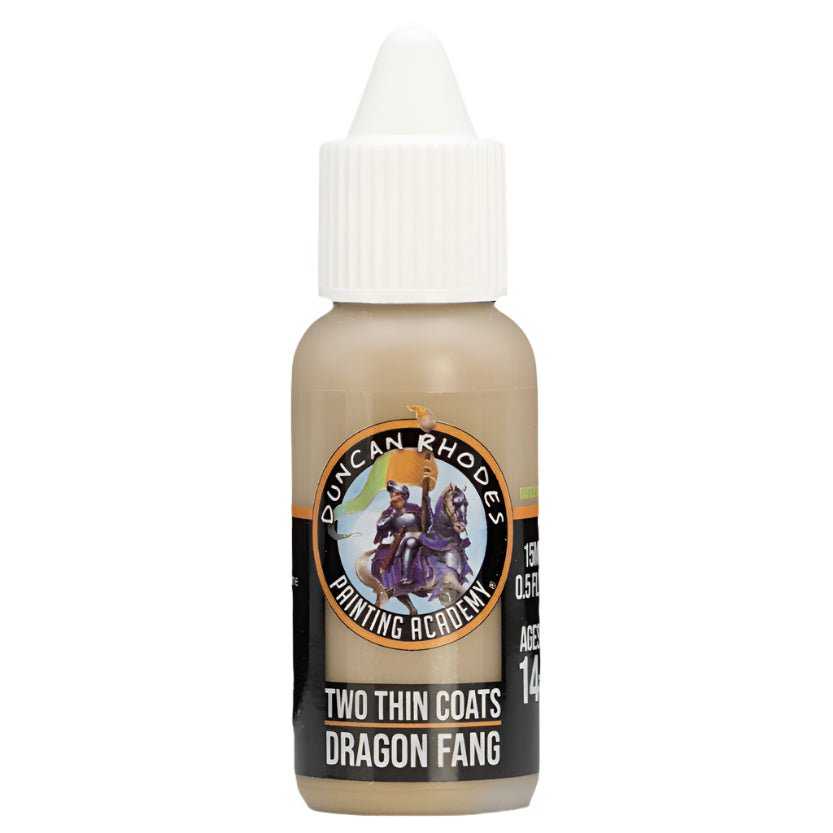 Duncan Rhodes Two Thin Coats Dragon Fang shadow paint in a dropper bottle