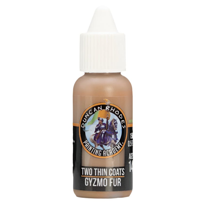 Duncan Rhodes Two Thin Coats Gyzmo Fur dropper bottle, a Shadow tone for fur and hide
