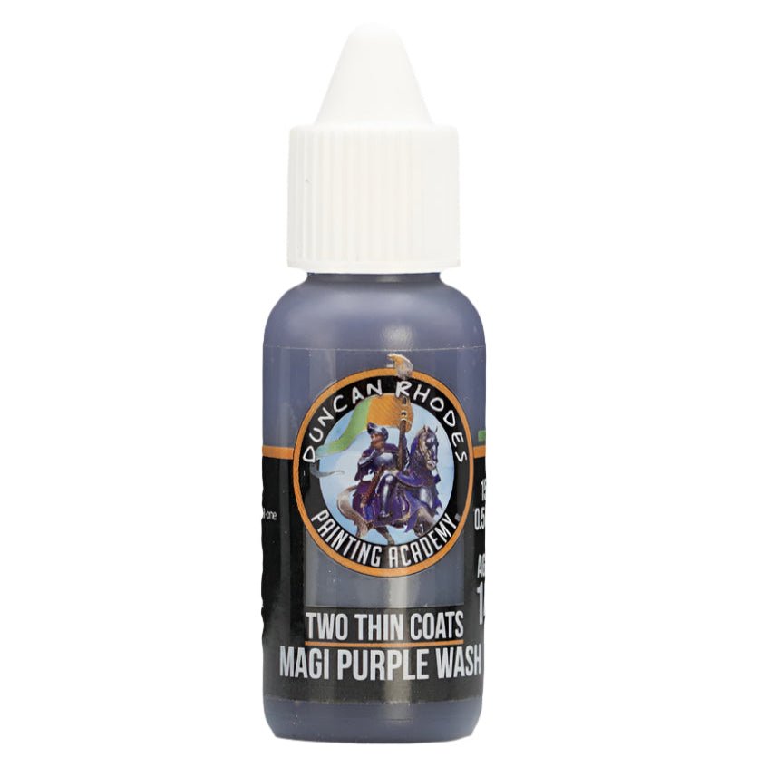 Duncan Rhodes Two Thin Coats Magi Purple Wash dropper bottle