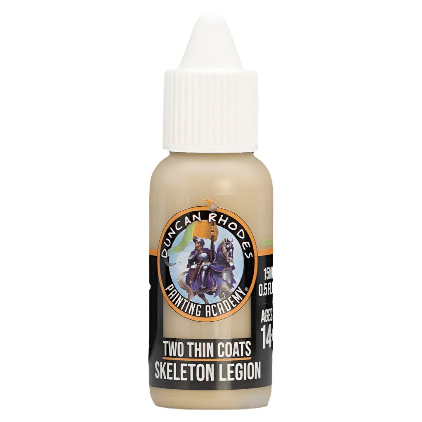 Duncan Rhodes Two Thin Coats Skeleton Legion midtone paint in a dropper bottle