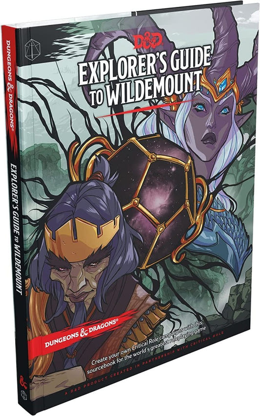 Dungeons & Dragons Explorer's Guide to Wildemount hardback, front cover