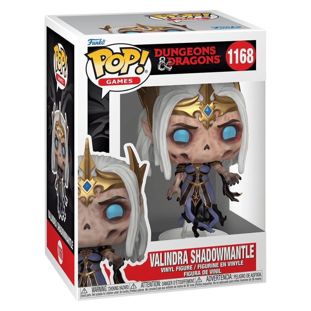 Dungeons & Dragons Funko POP! Valindra Shadowmantle 9cm (1168) - Loaded Dice