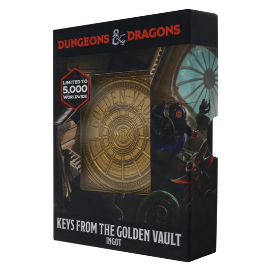 Dungeons & Dragons - Limited Edition Keys From The Golden Vault Ingot - Loaded Dice