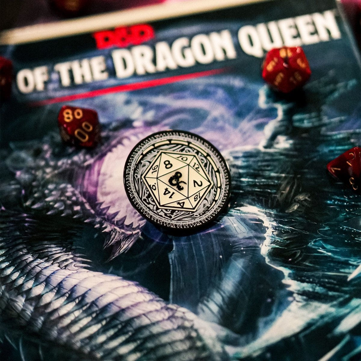 Dungeons & Dragons Pins Blind Box Mystery Mystery D20 Pins - Loaded Dice