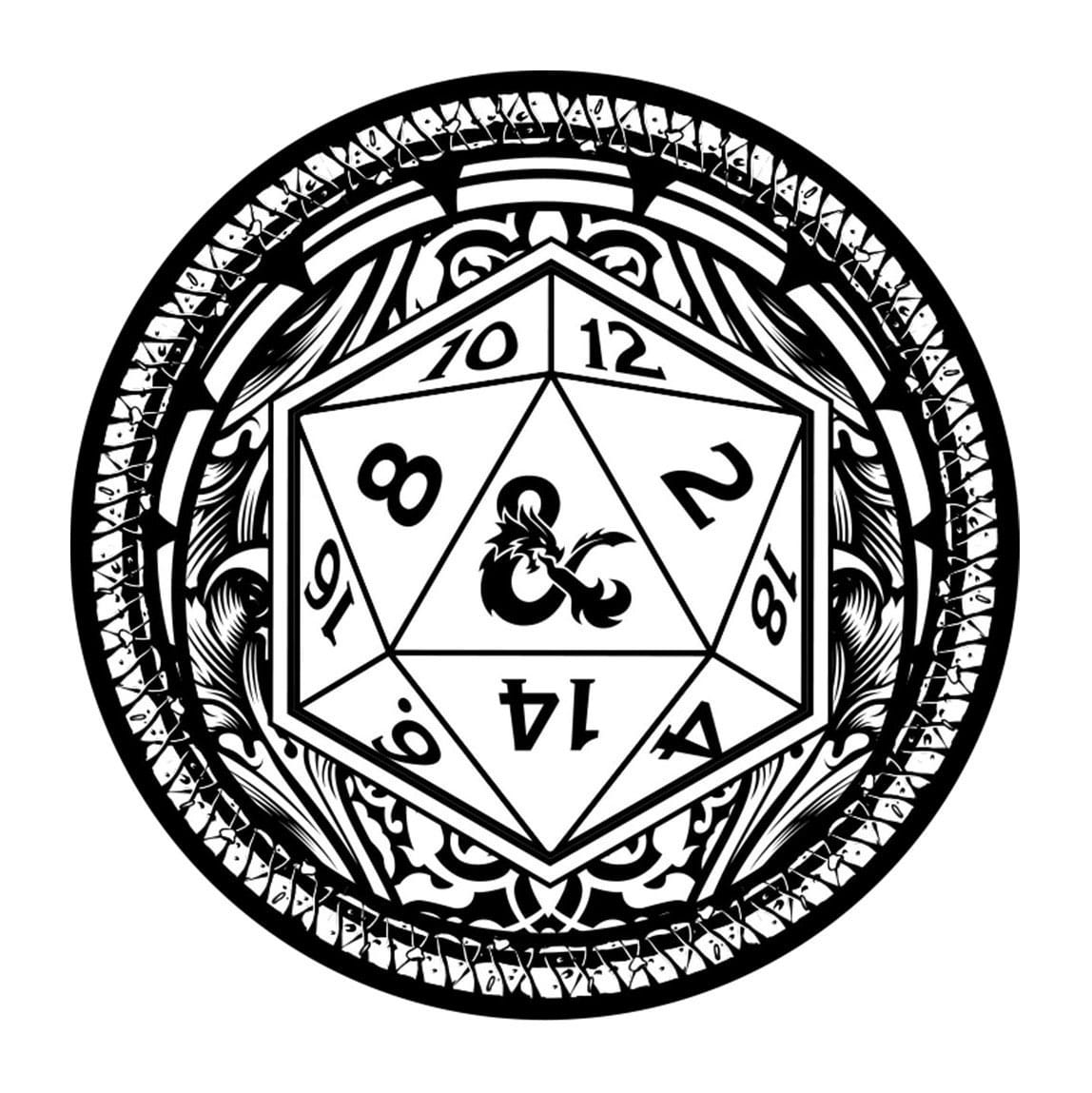 Dungeons & Dragons Pins Blind Box Mystery Mystery D20 Pins - Loaded Dice