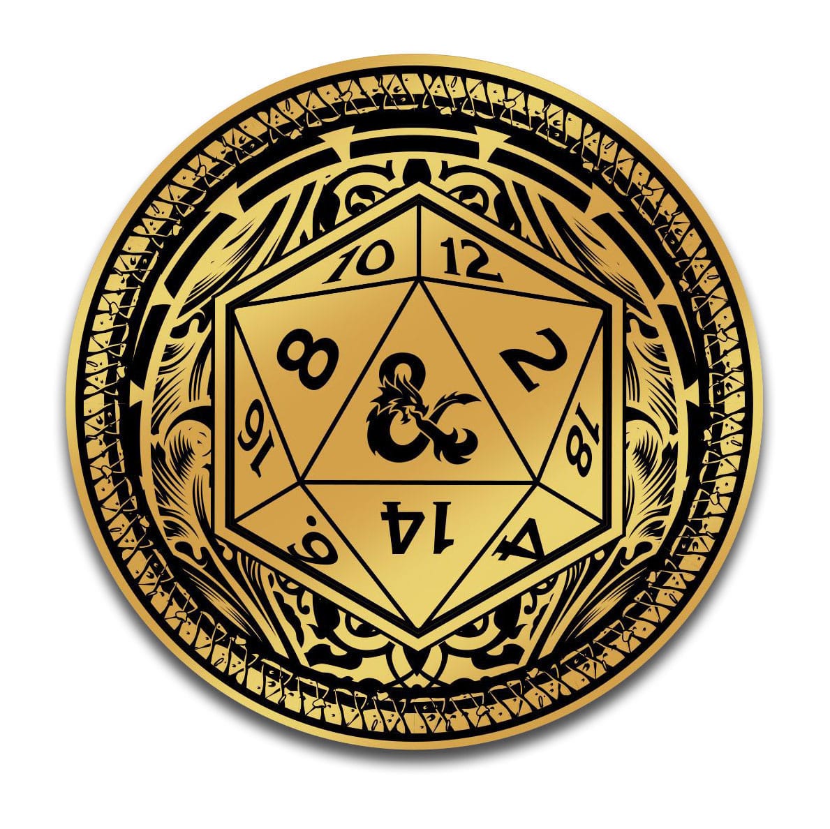 Dungeons & Dragons Pins Blind Box Mystery Mystery D20 Pins - Loaded Dice