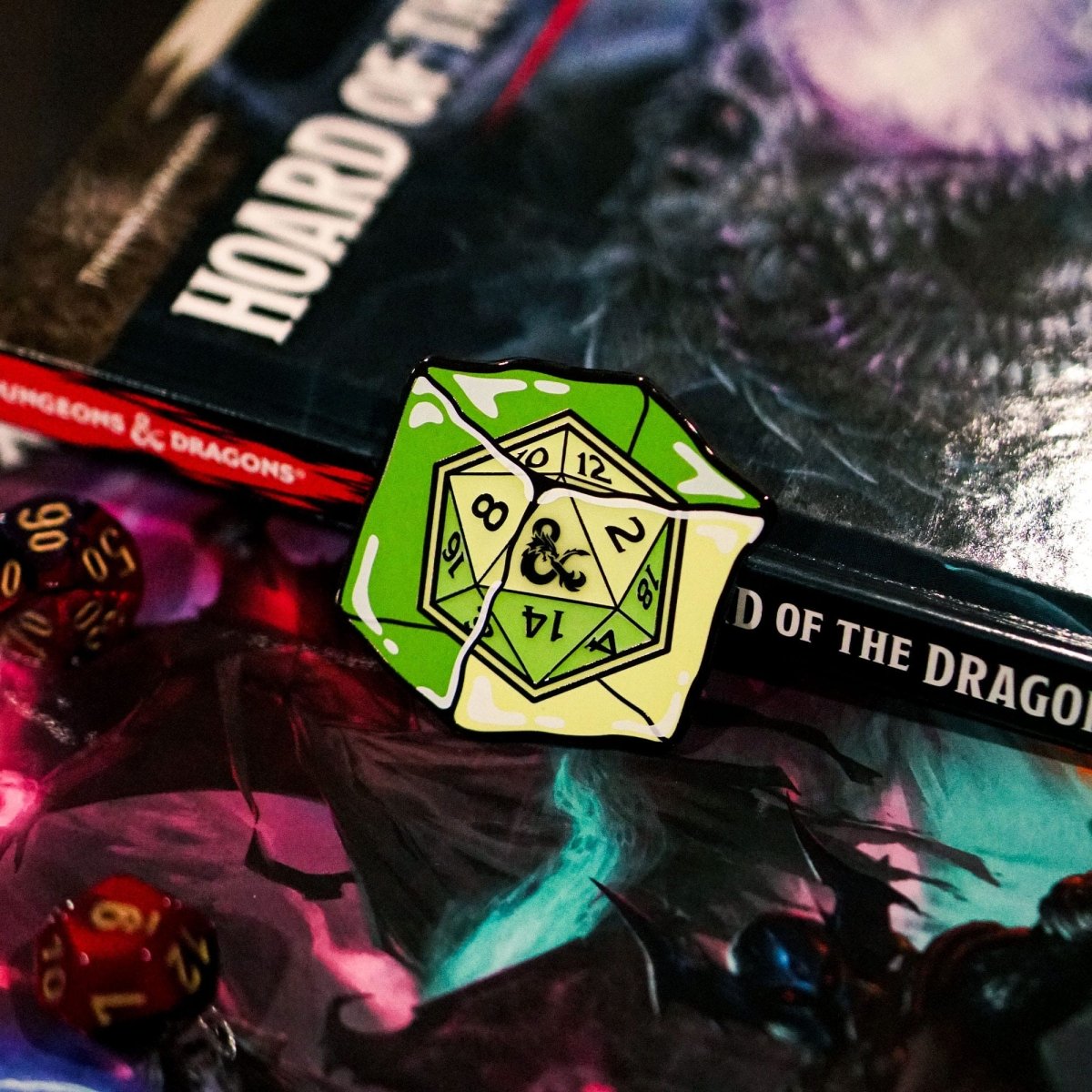 Dungeons & Dragons Pins Blind Box Mystery Mystery D20 Pins - Loaded Dice