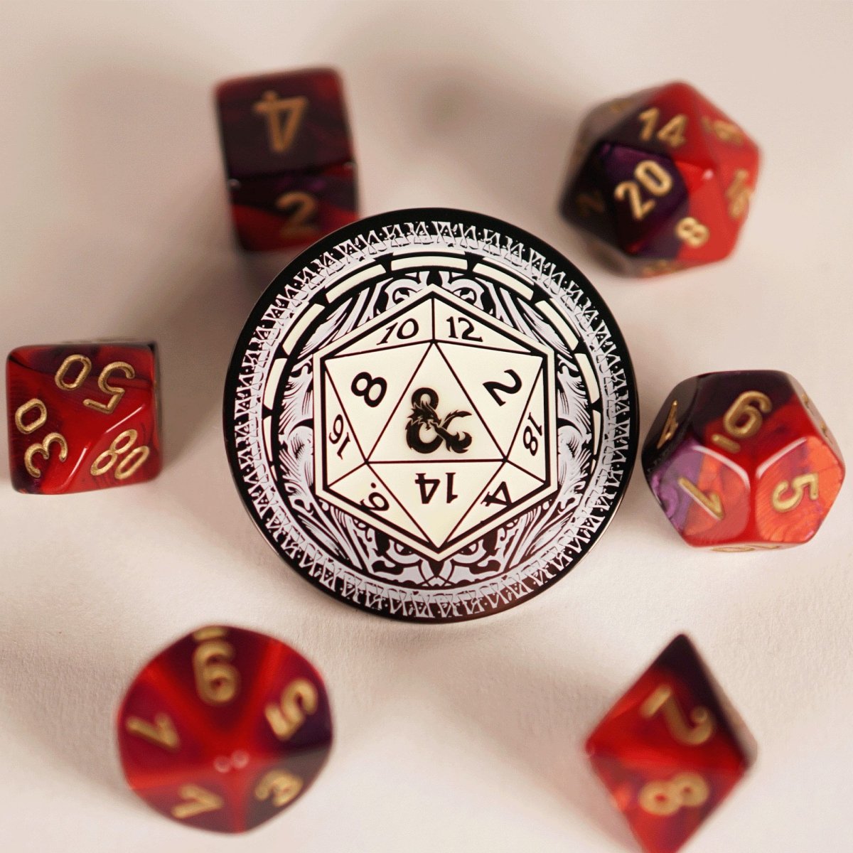 Dungeons & Dragons Pins Blind Box Mystery Mystery D20 Pins - Loaded Dice