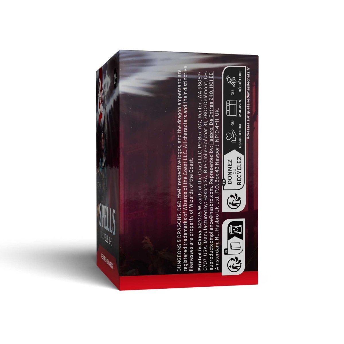 Dungeons & Dragons Trove Spells Levels 2-3 packaging - Loaded Dice