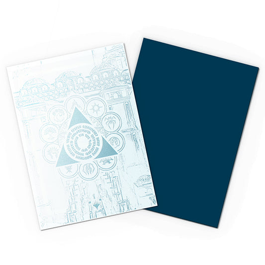 Dragon Shield - Dual Matte Art Standard Sleeves 100pk - MTG Azorious Senate - Loaded Dice